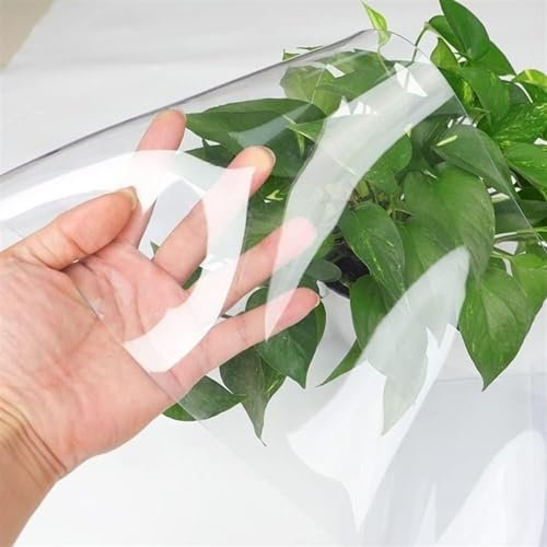 Pvc Streifenvorhang Türvorhang Insektenschutzvorhang Balkonvorhang Länge 180cm - 300cm PVC Transparent Lamellenvorhang 1,3mm - 3,3mm Wasserdicht Winddicht Staubdicht(Color:Dicke 1.3mm,Size:2pcs 15x230