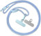SURPHY Cordino per Cellulare da Polso, Patch Universale*2, Cordino per Telefono in Bicolore Regolabile,Adatto per iPhone/Samsung/Xiaomi/Redmi e Qualsiasi Custodie per Smartphone (Blu Scuro & Azzurro)