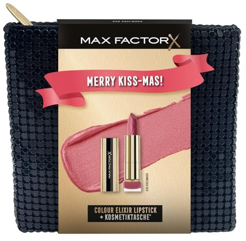 Max Factor Set Color Elixir Lipstick Fb. 030 + Pouch