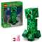 LEGO Minecraft El Creeper - Figura Articulada con Compartimento Oculto, Cerdo y Dinamita - Regalo Gamer para Niños, Niñas y Adolescentes de 10+ Años - Decoración Gaming Room 21276