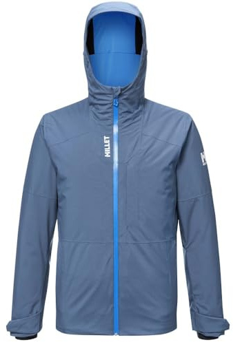 MILLET Brevent JKT - Chaqueta de esquí para hombre, impermeable, cálida, con accesorios