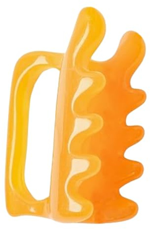 Große Faszienmassage - Lymphdrainage Massagegeräte - Faszienmassagewerkzeug Für Triggerpunkt Schmerz Relief Cellulite Massager Mit 8 -Punkte -Harzdesign Für Rücken, Schultern, Kopf, Oberschenkel, Bein