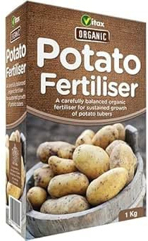 1kg, Organic Potato Fertiliser, Natural Plant-Based Formula for Stronger Roots & Higher Yields, Rich in Potassium, Ideal for Potatoes, Root Vegetables & Tuber Crops