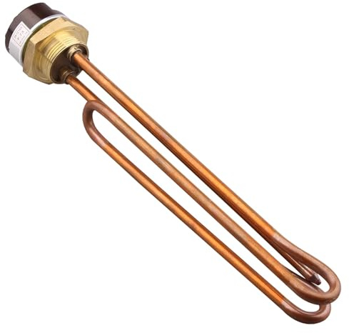 Termostato for calentador de agua eléctrico de 220 V, interruptor de temperatura ajustable, elemento calefactor de inmersión DN32 de 1 1/4, 1200 W, 1500 W, 2 kW y 3 kW.(3kw foldback type)