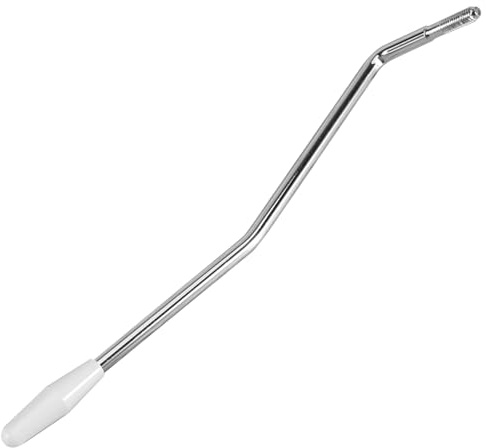 VICASKY Leva Tremolo Regolazione Tensione Corde e Cambio Tono per Chitarra Elettrica con Filettatura 5.0 Mm, Materiale Metallo e Plastico Accessorio Argento per Ponte Tremolo Singolo