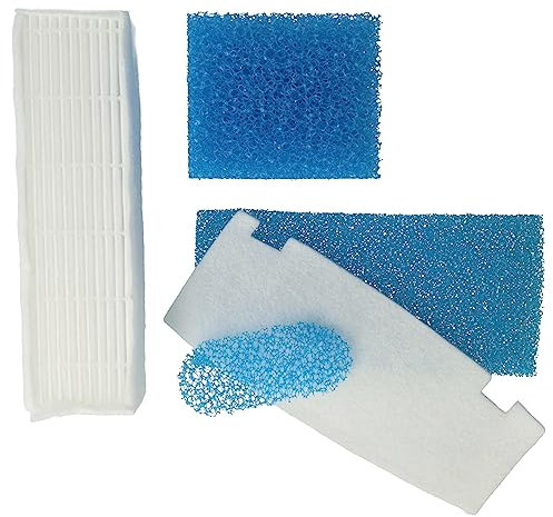 vhbw Staubsauger-Filter Set kompatibel mit Thomas Genius S1 Aquafilter, Pet & Friends T1 Aquafilter, Twin T1 Aquafilter Staubsauger