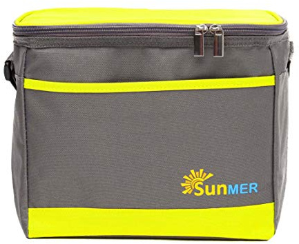 SUNMER Cooler Lunch Bag - 9L - Cooler Bag With Shoulder Strap