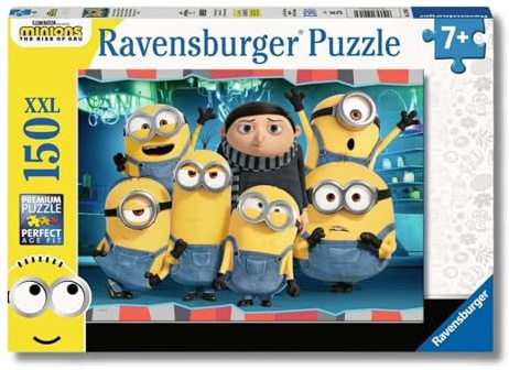 Ravensburger Kinderpuzzle - 12916 Mehr als EIN Minion - Minions-Puzzle für Kinder ab 7 Jahren, mit 150 Teilen im XXL-Format
