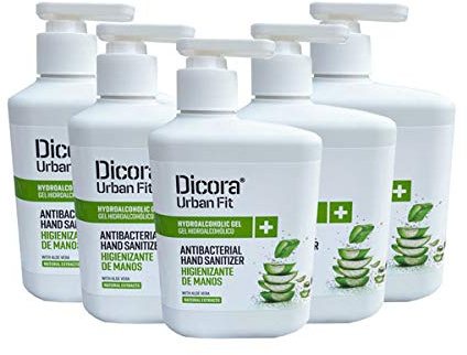 Gel desinfectante de manos con Aloe Vera. Secado rápido. 500ml