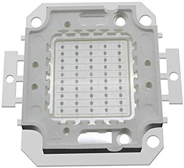 10pcs 10W / 20W / 30W / 50W / 100W LED COB Chip azul chip Bombilla azul 460-465nm fritas de proyector, azul 460-465nm_50w