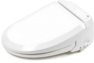 Nashi - Bidet per Wc | Sedile WC con getto d'acqua | Acqua calda con pressione e temperatura regolabili | Essiccatore ad aria calda | Sedile riscaldato | Sensore occupato | Deluxe