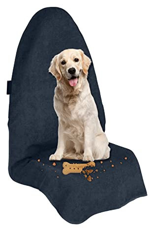 AnJeey Coprisedili anteriori universali per auto, impermeabili, antiscivolo e assorbenti, lavabili in lavatrice, realizzati in comoda tovaglioli, copertura/protezione seggiolino auto, ideali per