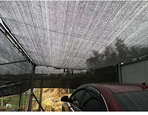 KOOEIN Schattennetz,Sonnenschutznetz,Sonnensegel mit Ösen,Garten/Carport/Schwimmbad,HDPE,Faltbare Schattenplane,Gewächshaus atmungsaktives Netz,reißfest,anpassbar,1.5x3m/4.9x9.8ft