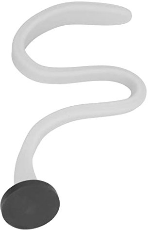 Uadme Flexible Washing Machine Door Prop Strong Support, Silicone Magnetic Front Load Washer Prop Holder Stopper Keep Open For Most Machines(Gray)