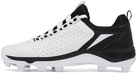 Zapatillas de béisbol y Softball for mujer, antideslizantes, resistentes al desgaste, Unisex, for adultos y jóvenes, zapatillas de entrenamiento for competición al aire libre, zapatillas deportivas (