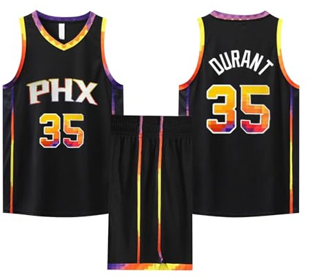2-Teiliges Basketball Sportbekleidung für Kinder und Erwachsene - Trikot Weste + Shorts Set