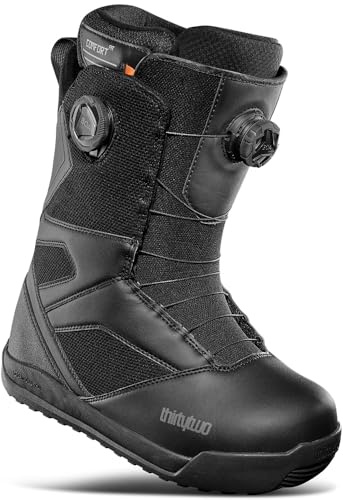 ThirtyTwo STW Double BOA Herren Snowboardstiefel, Schwarz, 46 EU