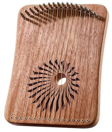 Erwachsene harfe 17/31 Saitige Harfe Lyra Professionelles Fingerspiel 31/17 Saiten Harfe Lyra Klavier Anfänger Tragbares Instrument(17 sandalwood)