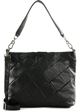 FREDsBRUDER Check My Hobo Bag Black