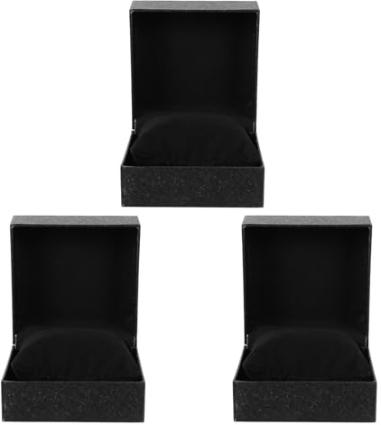 IMIKEYA Confezione regalo per orologi e bracciali design creativo in pelle sintetica con litchi organizer elegante e resistente per uomo e donna per imballaggio e conservazione