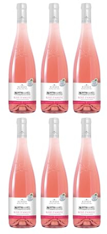 Loire Proprietés Rose d'Anjou AOC Demi-Sec Elysis Roséwein rosé halbtrocken Frankreich inkl. FeinWert E-Book (6 x 0.75 l)