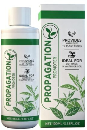 Xijobido Stimolatore Di Radici Per Talee Di Piante - Promotore Di Fertilizzante Liquido 100ml,Stimolatore Per Le Radici | Per Fiori, Acqua, Suolo E Talee, Prevenzione Dello Shock, Per Casa E Giardino