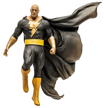 DC Direct - Black Adam - Statue McFarlane 30cm en PVC - Black Adam par Jim Lee - TM15498