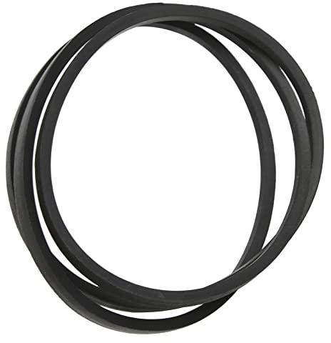 Courroie d'entraînement de plate-forme, courroie de tondeuse à gazon 144200 Caoutchouc durable pour l'extérieur pour le jardinage Remplacement pour les tracteurs de pelouse de 38 et 44