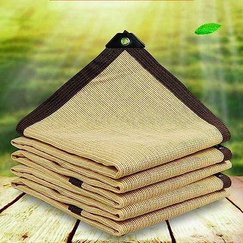 PanHuiWen Voile D'Ombrage ImperméAble Mat Voile D'Ombrage A Planter Voile Ombrage Rectangulaire Tissu pour Pergola Filet Dombrage,3x3m
