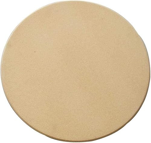 Cordierite Pizza Stone for Oven and Grill, Round Pizza Stone for BBQ, Baking Stone (22.8 CM)