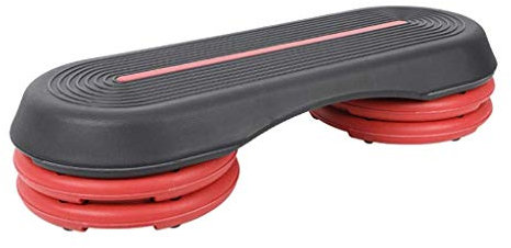 Plataforma de pasos, pedales de aeróbic de fitness, pedales de ritmo, equipo de pérdida de peso de ejercicio aeróbico para clases de gimnasia, 3 alturas ajustables, longitud del hogar 100 cm beautiful