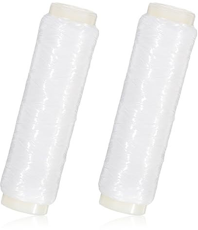 Molain 0,2mm Angelschnur, 200m Nylon-Angeldraht Starker Angelsehne Elastizität Nylonschnur Nylonfaden Reißfest für Lachs, Stör, Barsch(400M)