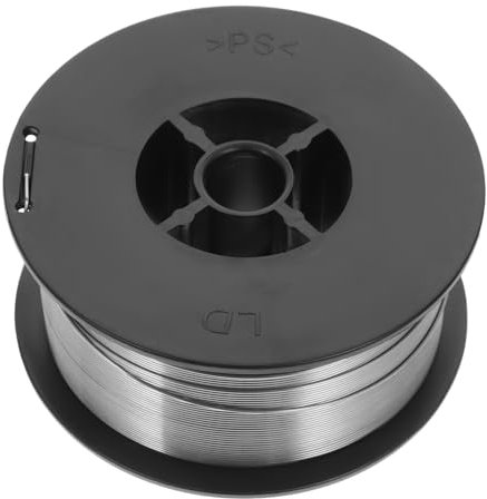 Gadpiparty Fil De Soudage Mig Sans Gaz Acier Au Carbone 0,8 Mm Rouleau Fourré 1 Kg Couverture Complète Des Scories Travaux De Structure Usage