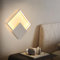 Comely Lámpara de Pared Moderna, Creativo Cuadrada 21W 2362LM Apliques de Pared LED Blanco Cálido 3000K, Iluminación Luz Pared LED para Dormitorio, Sala de Estar, Cocina, Pasillo(Blanco)