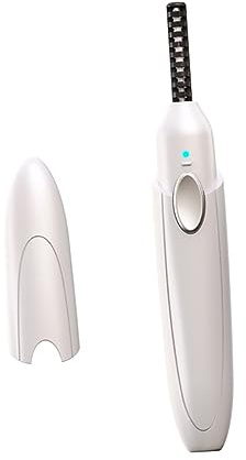 DRESSOOS 1juego Rizador Eléctrico De Pestañas Calentado Usb Curvador De Pestañas Portátil Múltiples y Protección Térmica Herramienta De Para Mujeres