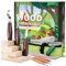 18 in 1 Wood Carving Tools Kit, Wood Whittling Kits with 8PCS Basswood Carving Blocks, 6PCS Whittling Tools, Chip Carving Tools Set for Adult Beginners with Sharpener, Gloves, Roll Canvas Bag