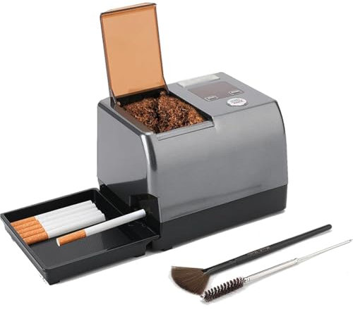 VDLLQYN, Máquina automática for llenar cigarrillos de 8 mm, máquina for fabricar cigarrillos eléctricos con molienda automática, adecuada for tubos de cigarrillos y papel de cigarrillos ，Enrollador el
