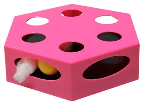 Juguetes interactivos para Gatos, Inteligente para Gatitos, Juguetes electrónicos para Gatos, para Ejercicio en Interiores, enriquecimiento, estimulación, Juego