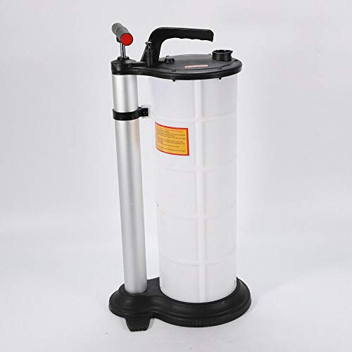 Ölabsaugpumpe, 7L/9L Wasserflüssigkeitsölpumpe, manuelle Öltransferpumpe, Marinemotorrad-Auto-Saugpumpe mit 3 Rohren (7L)