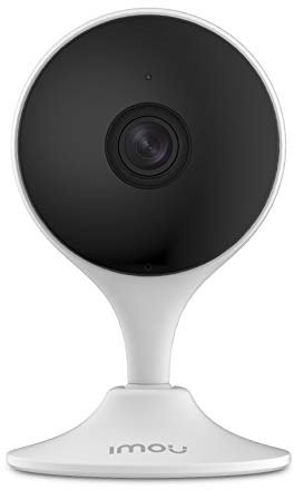 Imou Telecamera IP di sicurezza da interni per sorveglianza domestica avanzata, dotata di risoluzione 1080P, rilevamento antintrusione, rilevamento di suoni anomali, audio bidirezionale, Cue 2