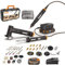 WORX Akku Multifunktionswerkzeug & Lötkolben Set & Winkelschleifer 18V(20V MAX) MakerX WX991, Bürstenlos Motor, PowerShare, 3 in 1 Combo Set mit Universal Zubehören 2Ah Akku & Ladegerät, Hub