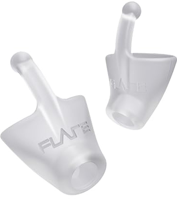 Flare Audio Calmer | Noise Reduction Ear Plugs Alternative | Silicone Reusable Ear Plugs for Noise Sensitivity, Focus and Travel | Noise Reducing Ear Plugs Substitute (Standard, Soft Translucent)