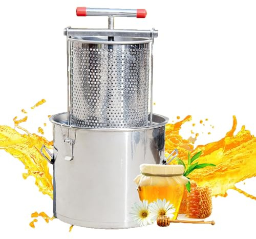 torchio per melanzaneTorchio Manuale per Vini di Frutta Torchio per Melanzane premitutto per agrumi, uva e altro in acciaio inox(Color:A)