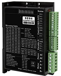 Schrittmotortreiber DE86 Closed Loop 18-8 0vac Puls & Directionself-Funktions-Stepper-Motorreber CNC-Steuerung