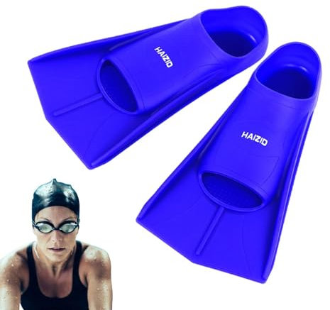 Schwimmflossen – Hochleistungs-Trainingsflossen zum Schwimmen, Gerätetauchen | Weiche Schwimmausrüstung für Kinder und Erwachsene, leichte verstellbare Schwimmausrüstung, perfekt für Training, Fitness