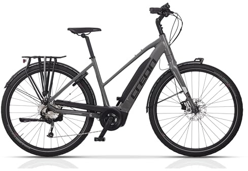 Airtracks 28 Zoll Damen E-Bike Trekking Fahrrad Lumina GX3 Bosch Active Plus LINE Gen3 500 Wh 9s Shimano ALIVIO - Rahmenhöhen 45cm 50cm 55cm - Mod.2025 (45cm (Körpergröße 160-175cm))