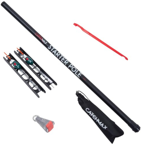 Catchmax Starter Kopfrute 3m + Kit | Stipprute