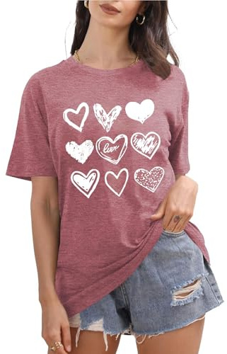 Generico T Shirt Donna Personalizzabile Maglia I My Girlfriend Maglietta Yoga Donna Sport Donna Maglia Fucsia Donna T Shirt Donna Trekking Top Festival Donna Top Donna Estivo Canottiere Donna Estive
