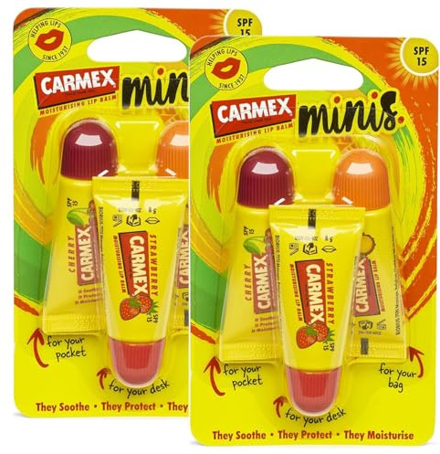 Carmex Lippenbalsam verschiedene Düfte (Mix Frucht 2 Einheiten)