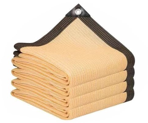 Tela De Sombra Blanca,Malla Sombra Exterior,Toldo Tipo Vela De Jardín,Toldo Vela De Sombra Rectangular,Tela De Sombra Exterior Transpirable Vela De Sombra Toldo Vela De Sombra(Beige,6x10m)